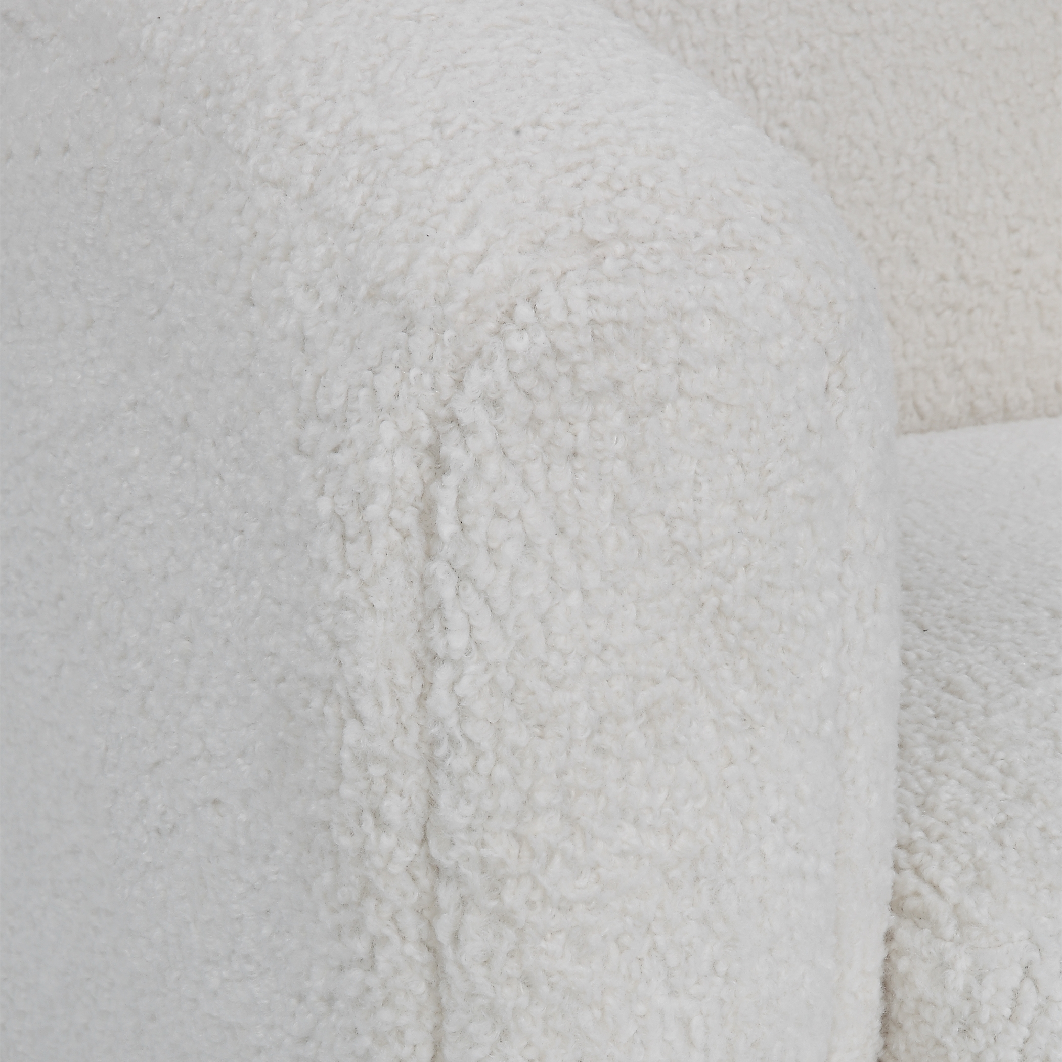 Teddy White Shearling Accent Chair - Image 7