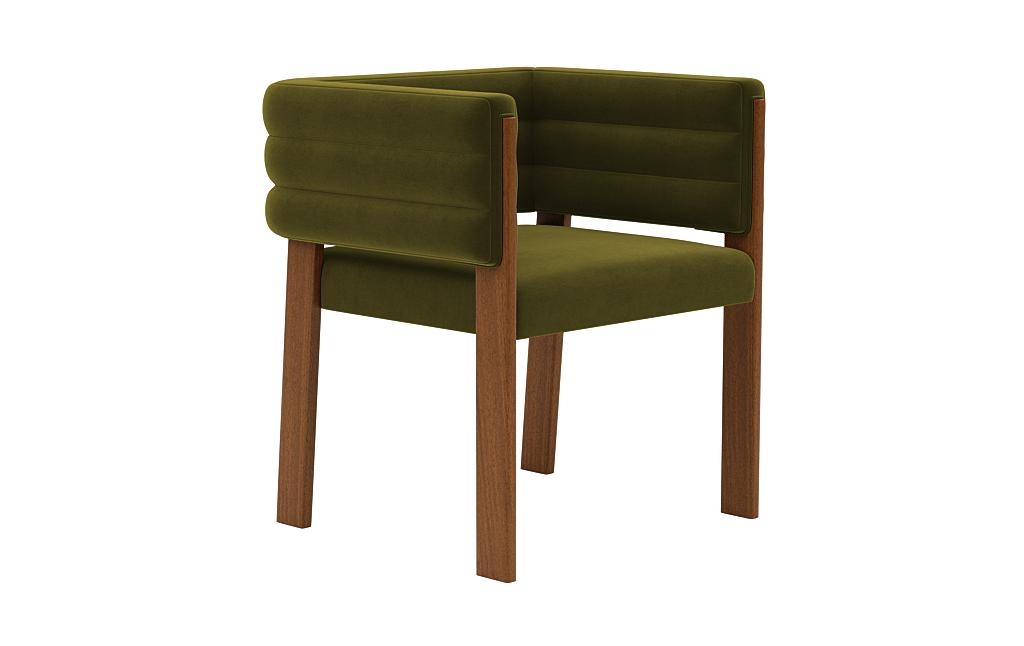 Nora Upholstered Wood Framed Chair - Image 1