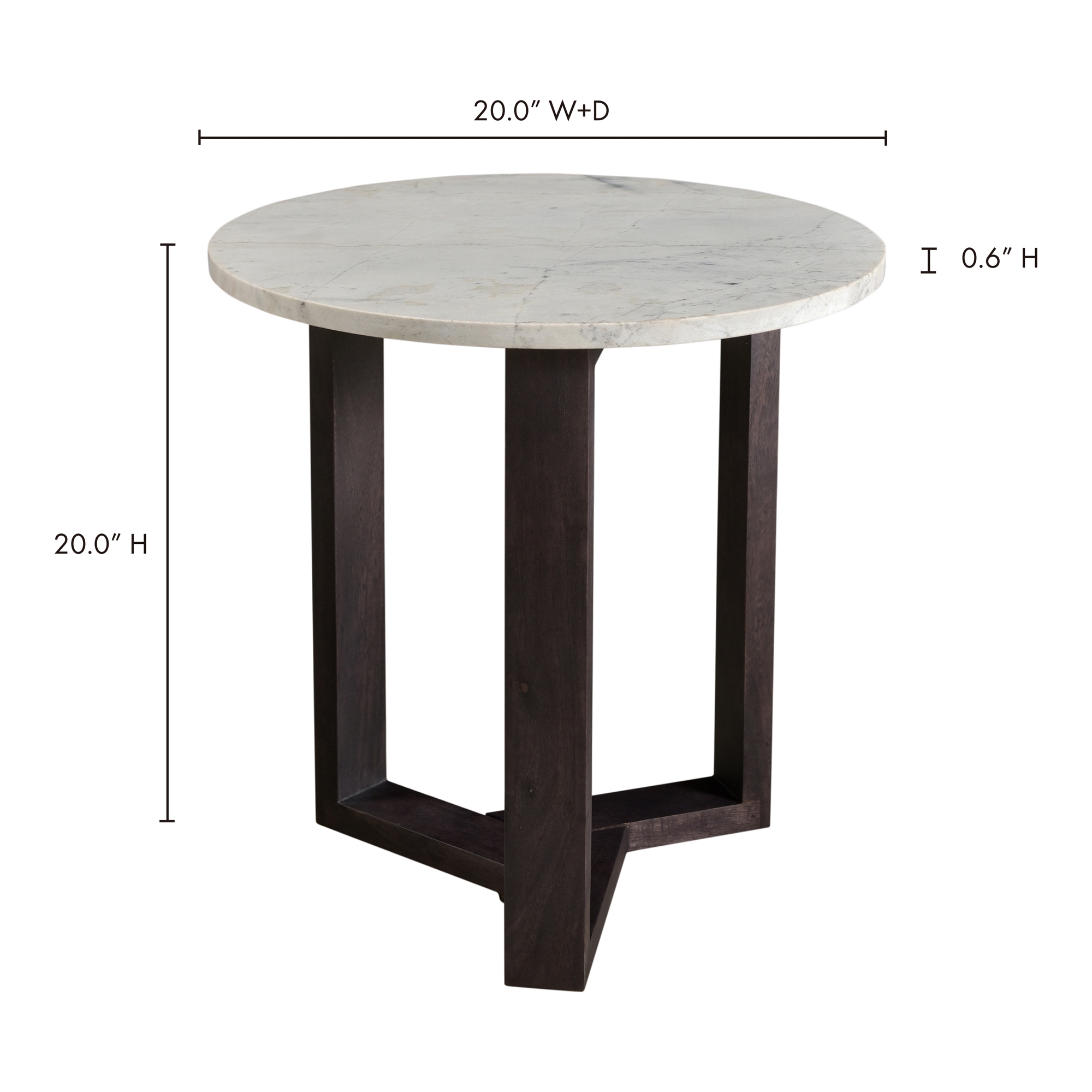 Jinxx Side Table Charcoal Grey - Image 9