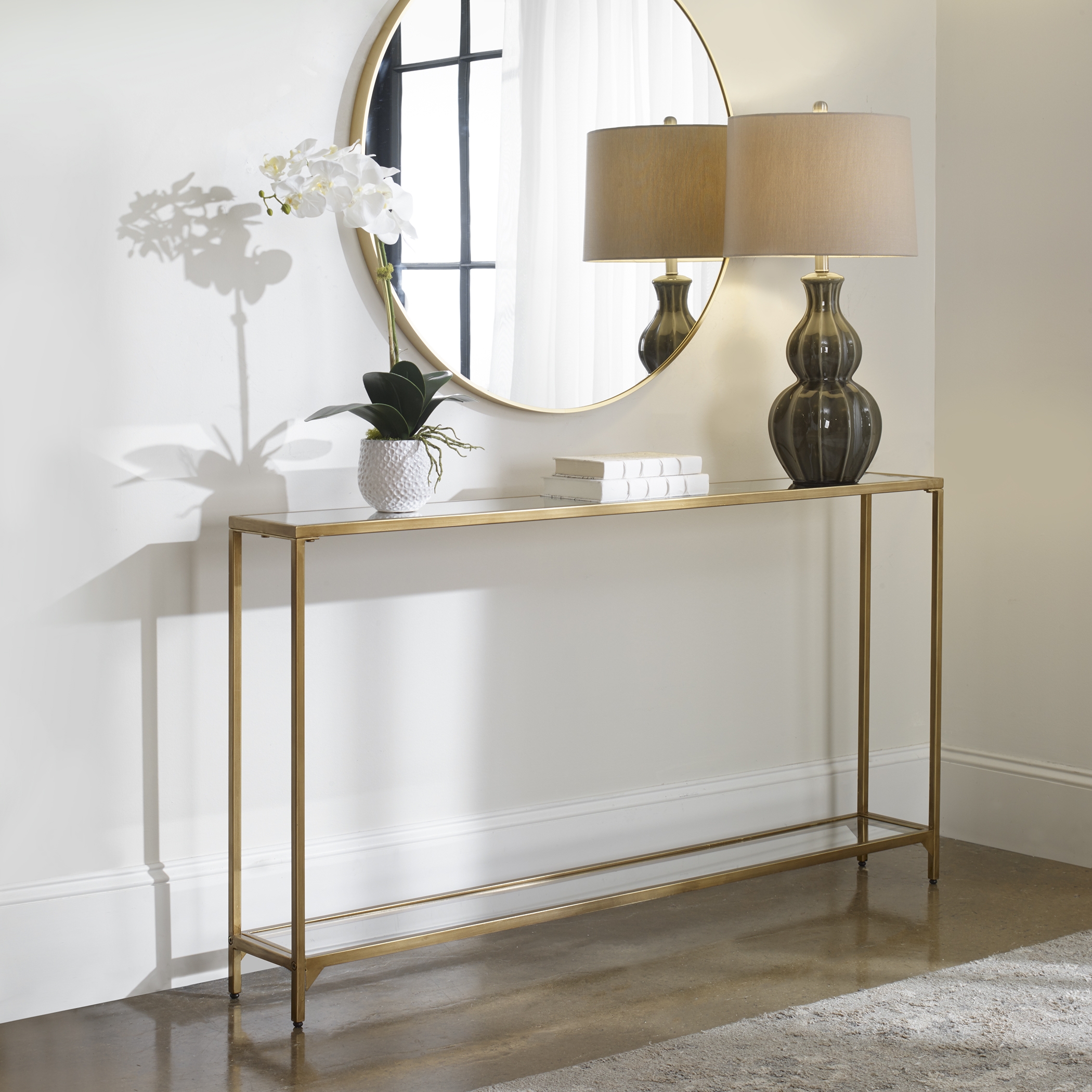 Iron Shallow Console Table - Image 2