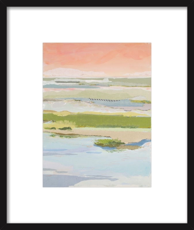Marsh Blush East by Karin Olah for Artfully Walls - Image 0
