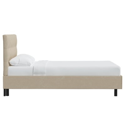 Pull Tufted Upholstered Platform Bed - Image 0