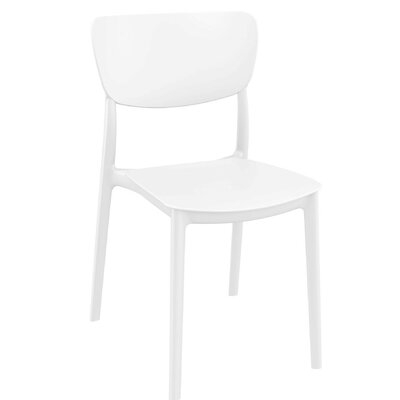 Farrah Outdoor Stacking Dining Side Chair - Image 0