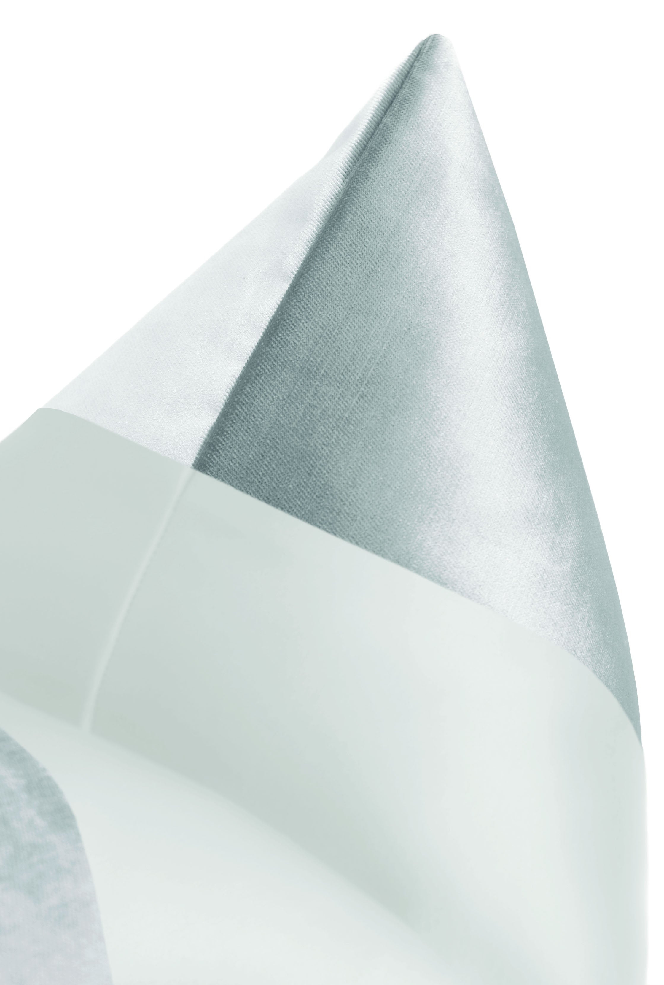 PANEL MONOCHROMATIC :: FAUX SILK VELVET // MINERAL - 24" X 24" - Image 2