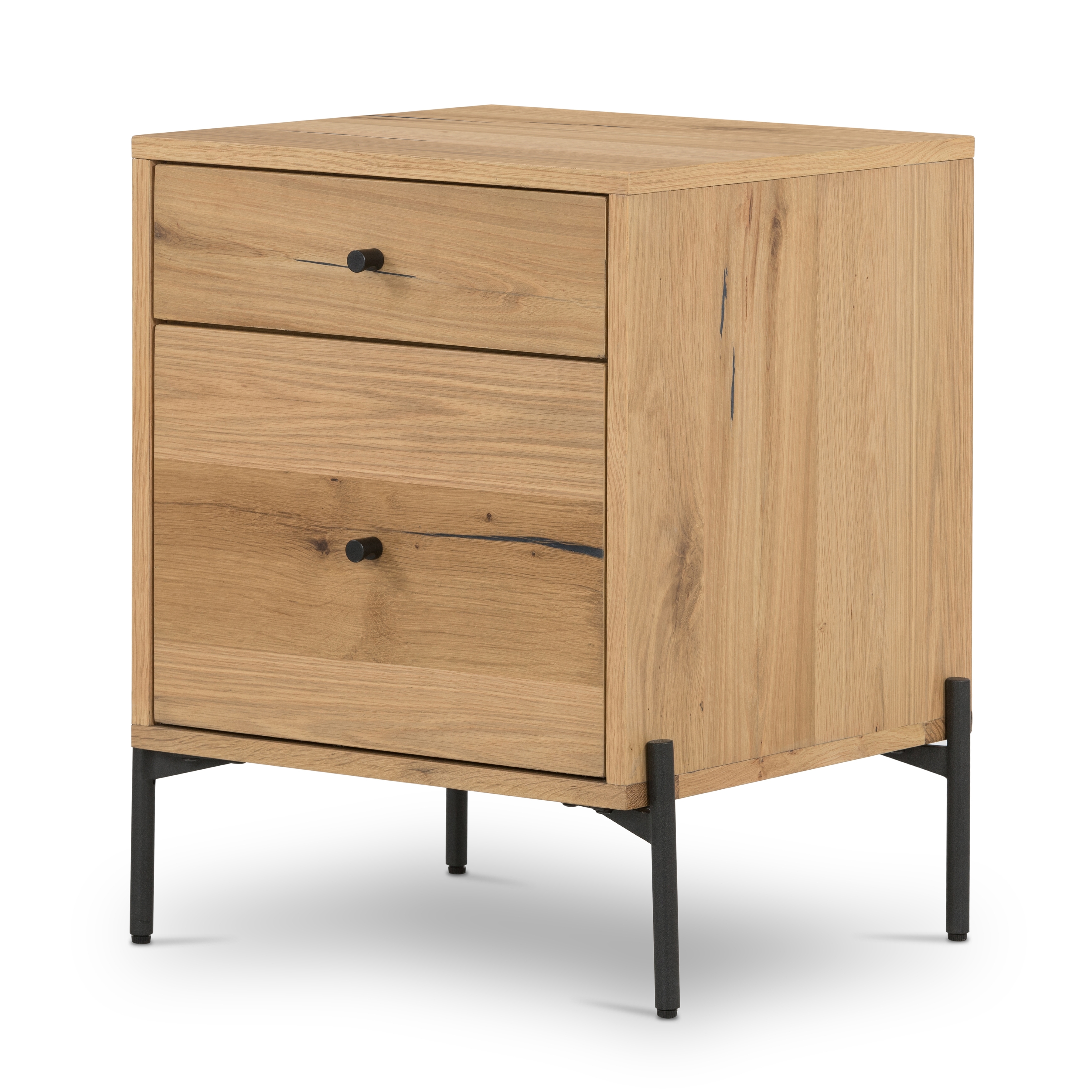 Eaton Filing Cabinet-Light Oak Resin - Image 0