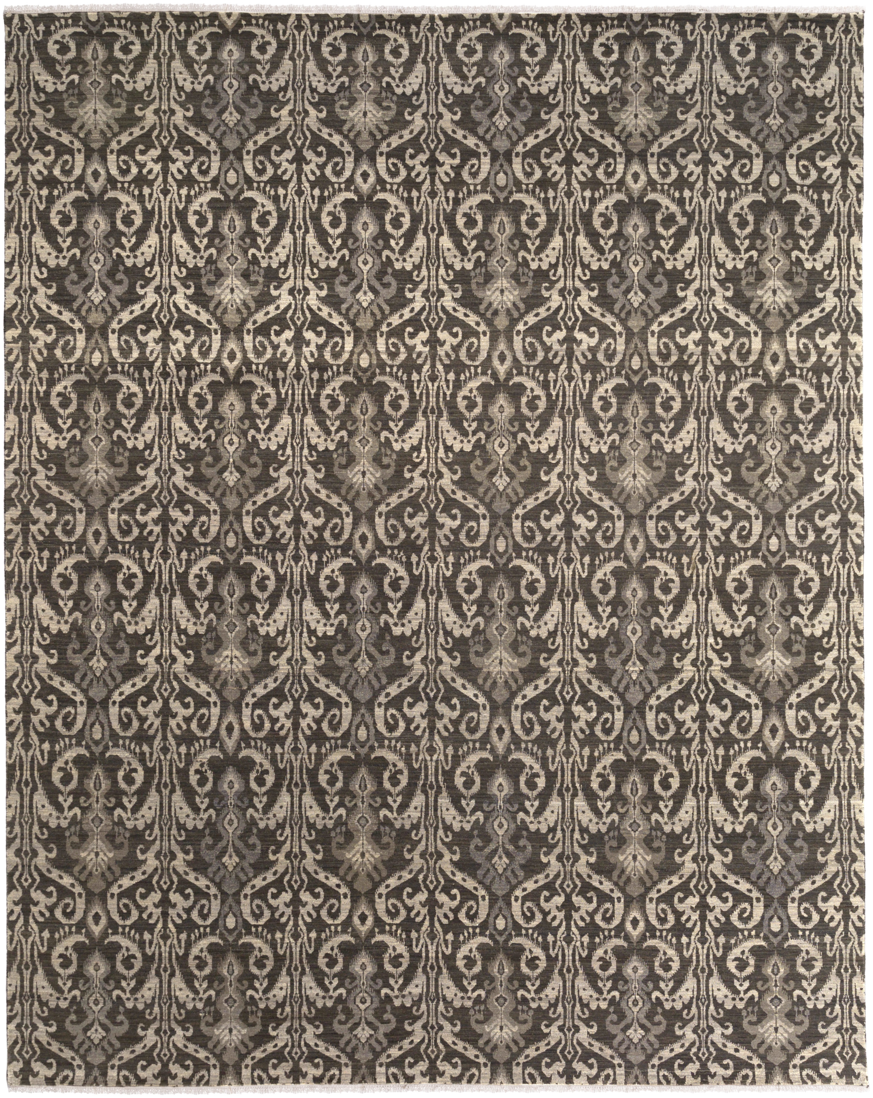 Palace Brown Indoor 2' x 3' Handmade Rug - Image 0