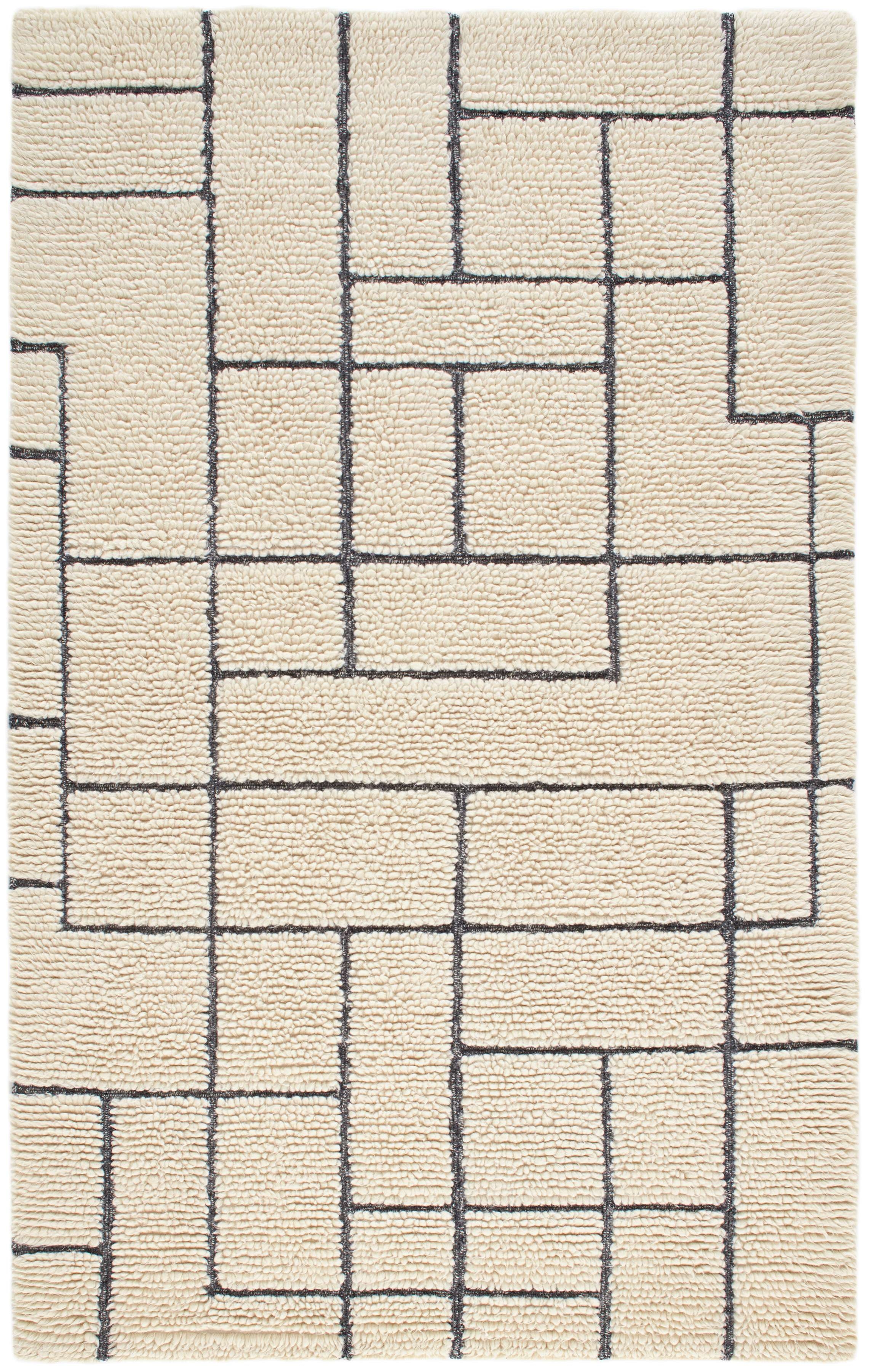 Cowan Ivory/Grey Hand Tufted Wool Rug - Image 0