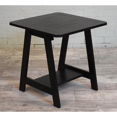 Streater Solid Wood End Table with Storage - Image 0
