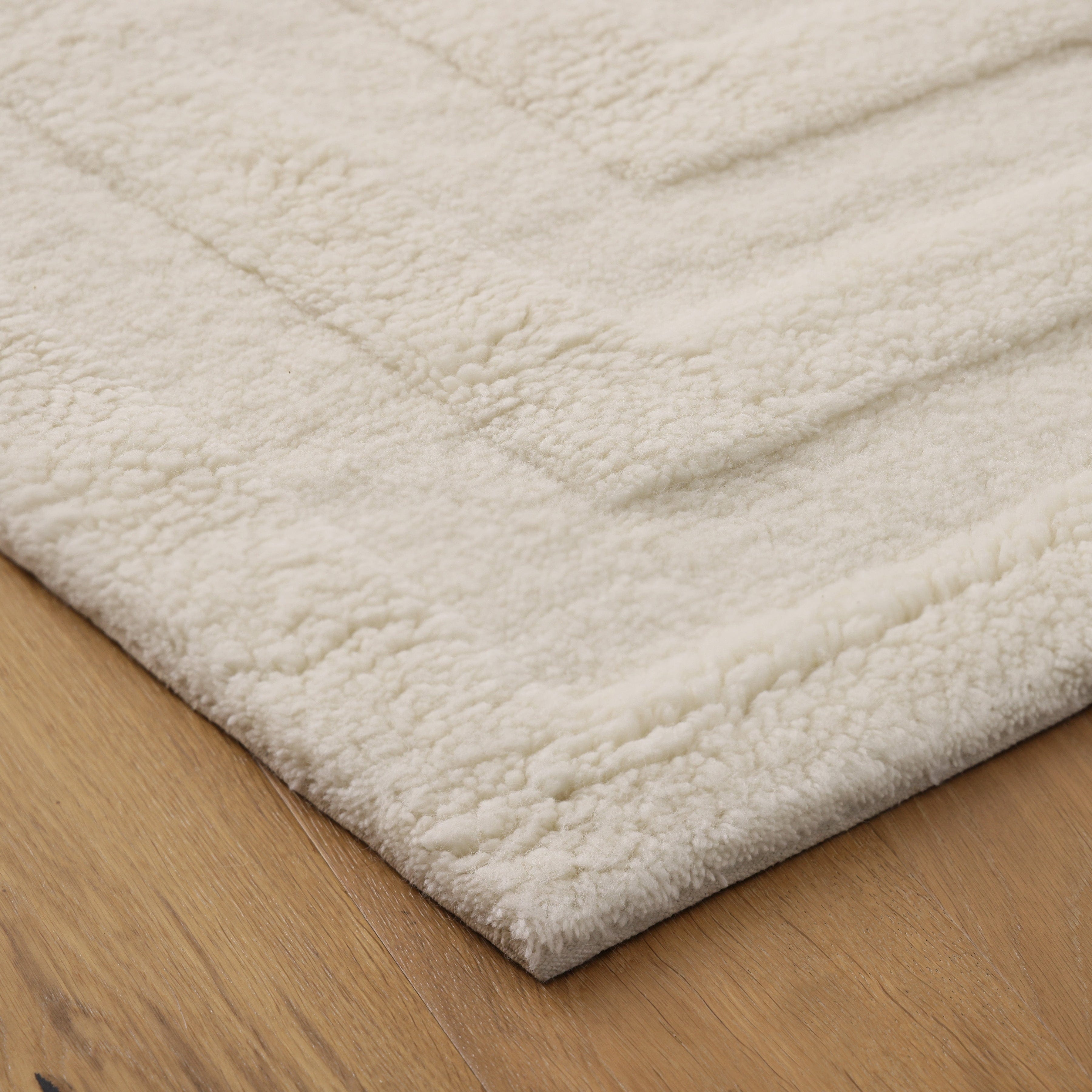 The Citizenry Aayat Washable Area Rug | 9' x 12' | Sand - Image 4