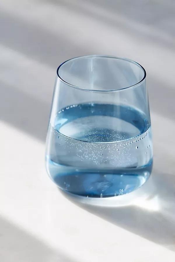 Morgan Stemless Wine Glasses, Set of 4 - Image 0