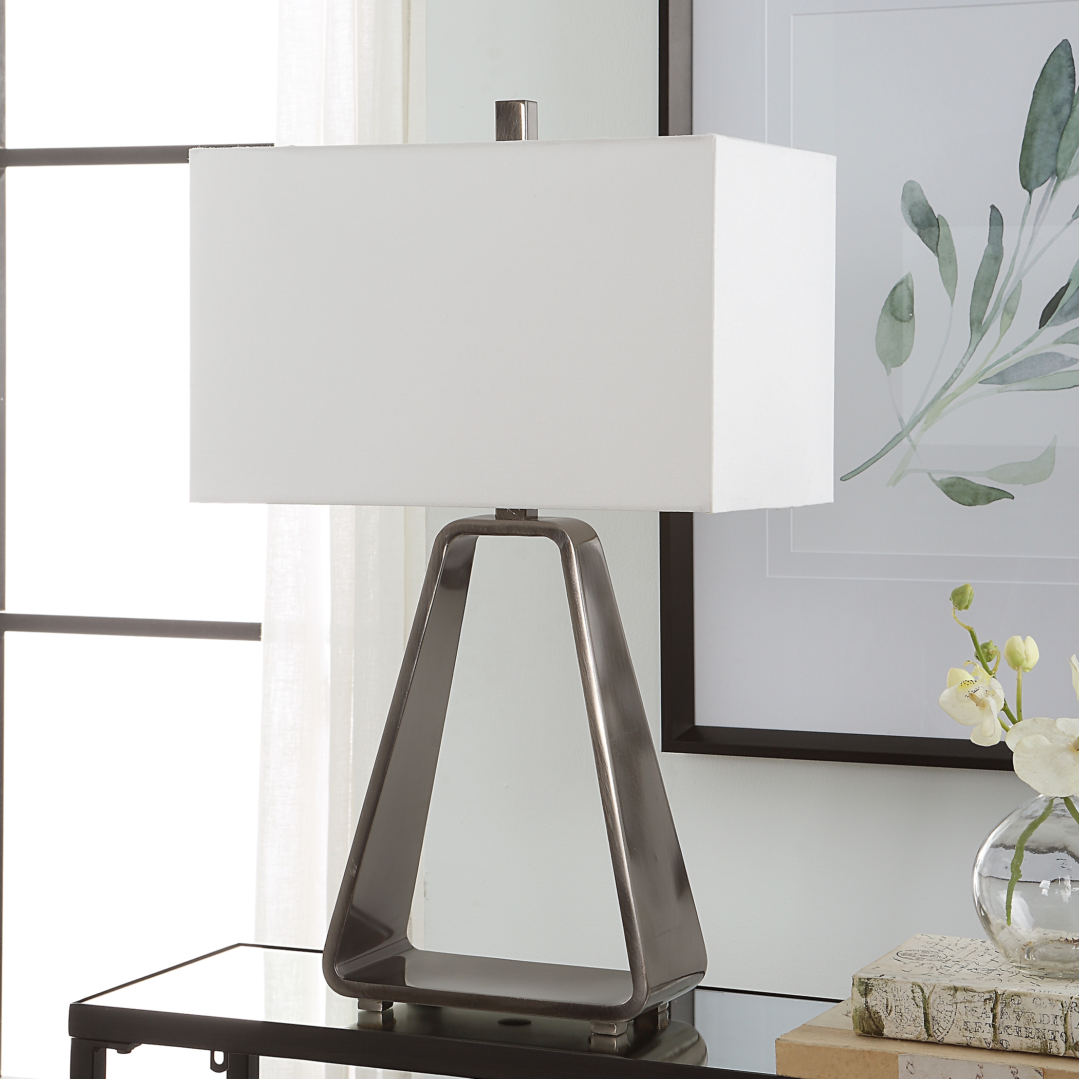 Halo Modern Open Table Lamp - Image 2