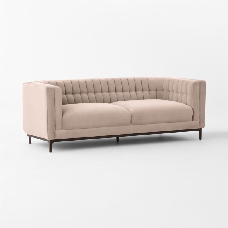Ambroise 80" Wooly Sand Sofa - Image 3