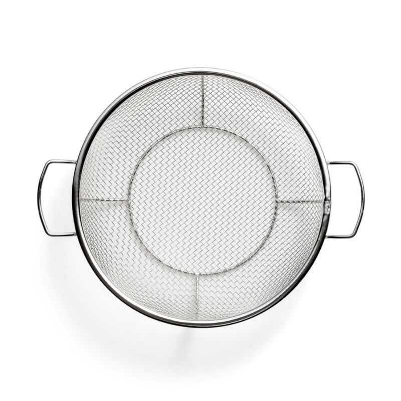 Round Shallow Grill Basket - Image 1