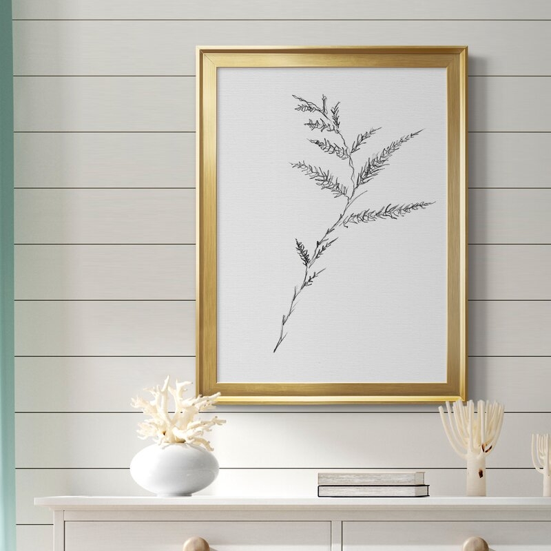 Floral Sketch Iii - Picture Frame Print on Canvas - Image 5
