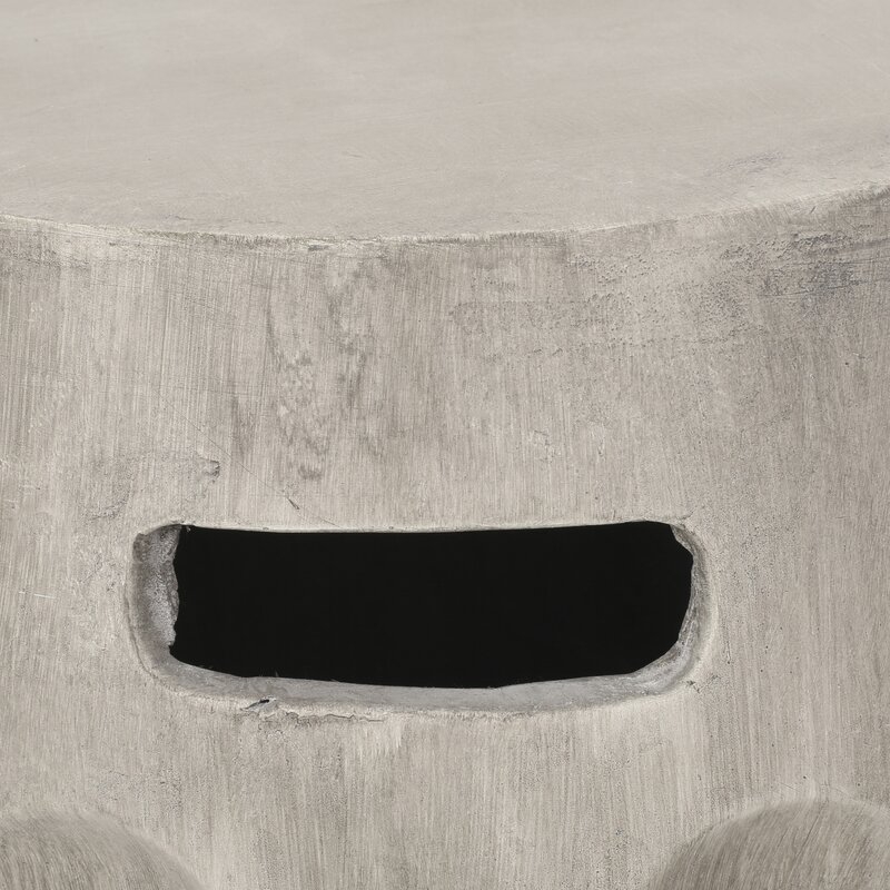 Stone/Concrete Side Table - Image 3