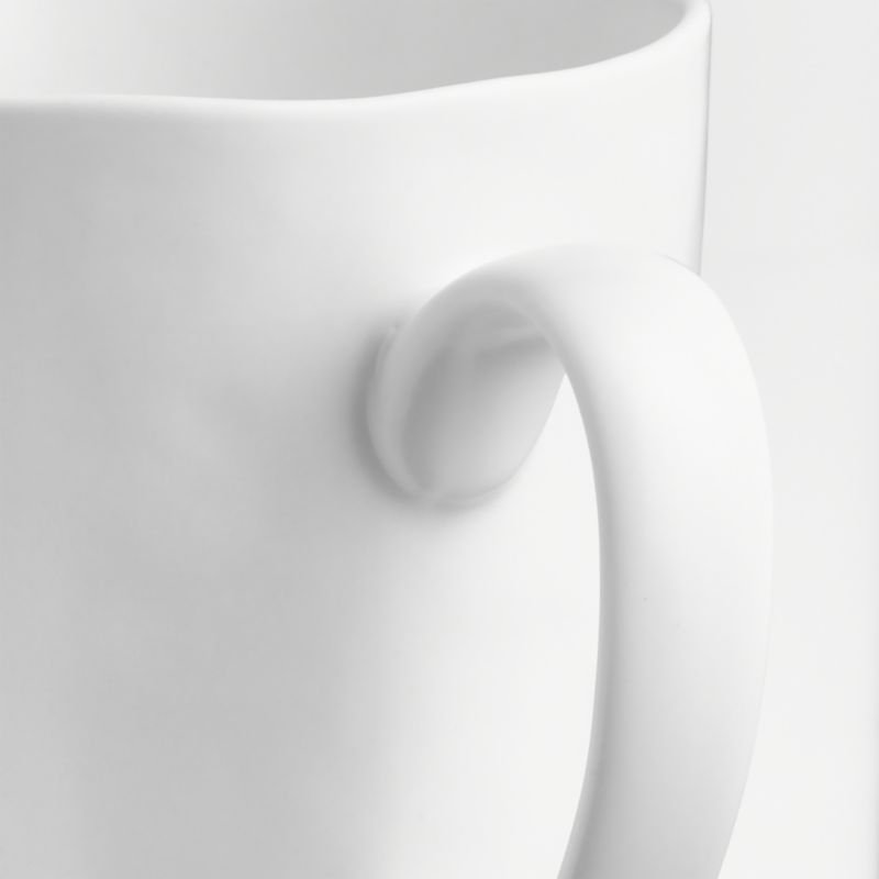Mercer 14-oz. Matte White Mugs, Set of 8 - Image 3