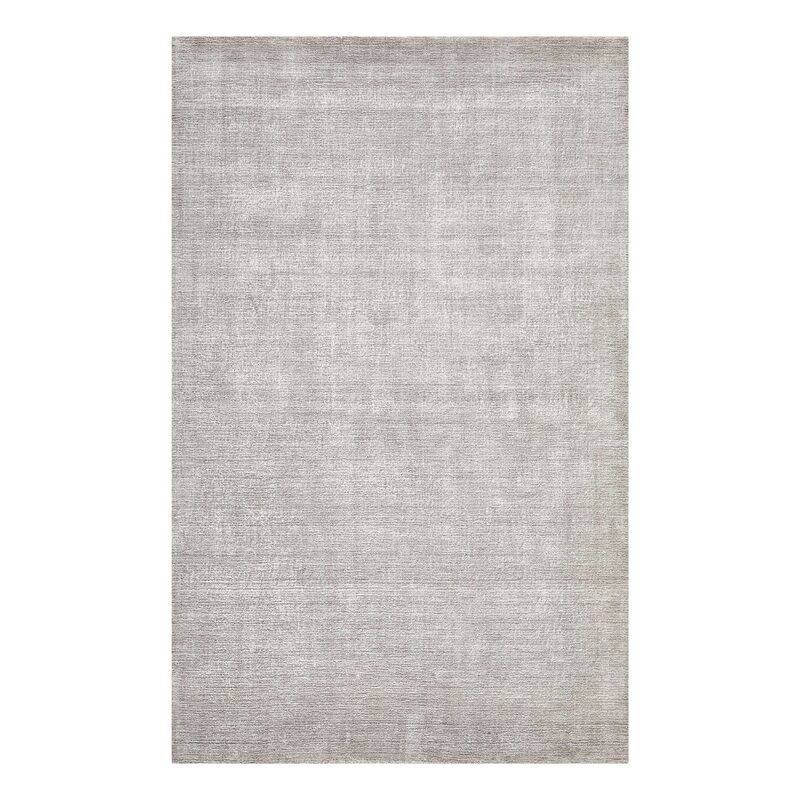 Solo Rugs Lodhi Hand Loomed Cotton/Viscose/Linen Area Rug in Mist - Image 0