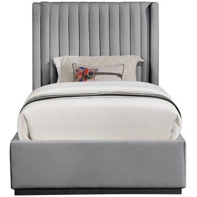 AllModern Chamblis Upholstered Panel Bed - Thumbnail 2