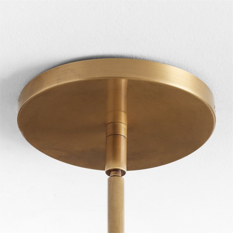 Etienne Glass Chandelier Light 27.7" - Image 3