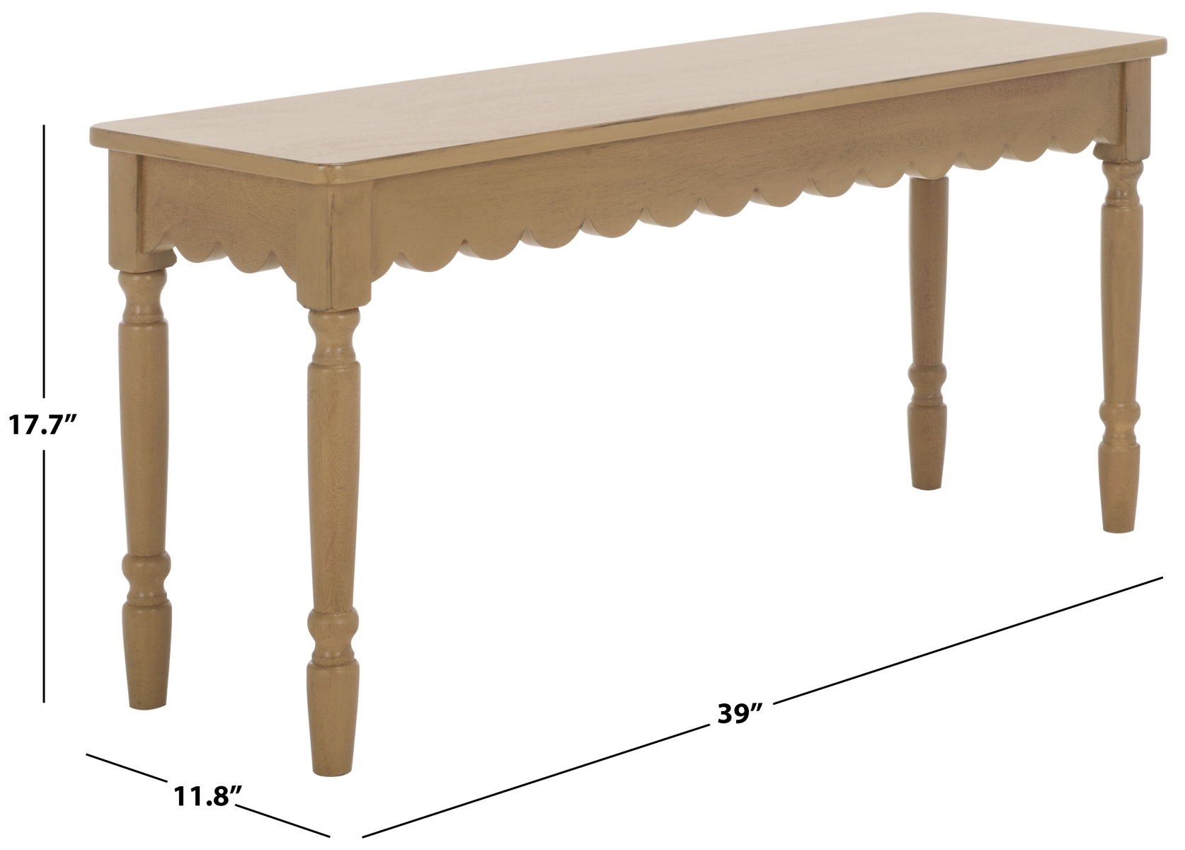 Haven Bench - Desert Brown - Image 7