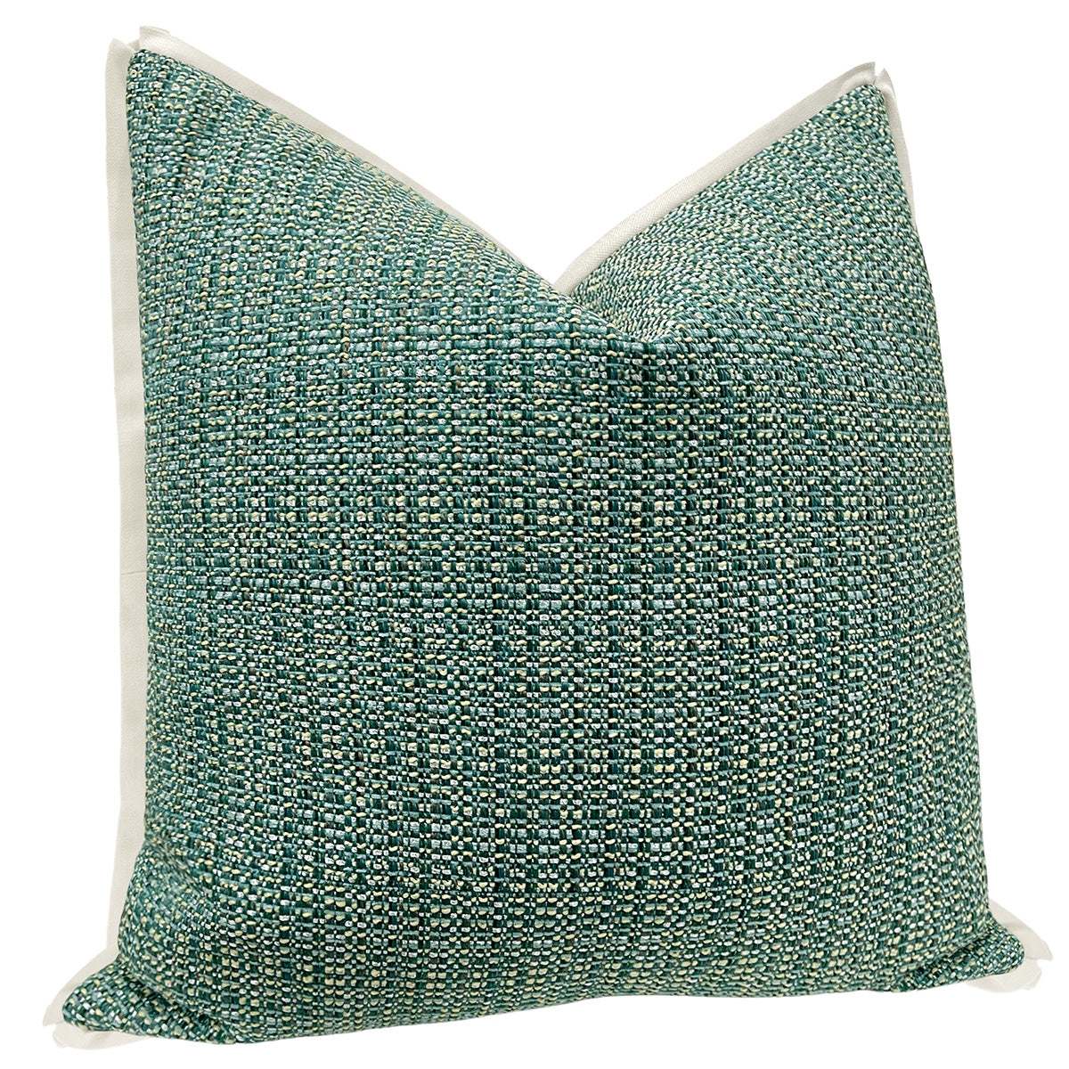 THE MARIPOSA : HEPBURN TWEED // JADE - 20" X 20" - Image 1