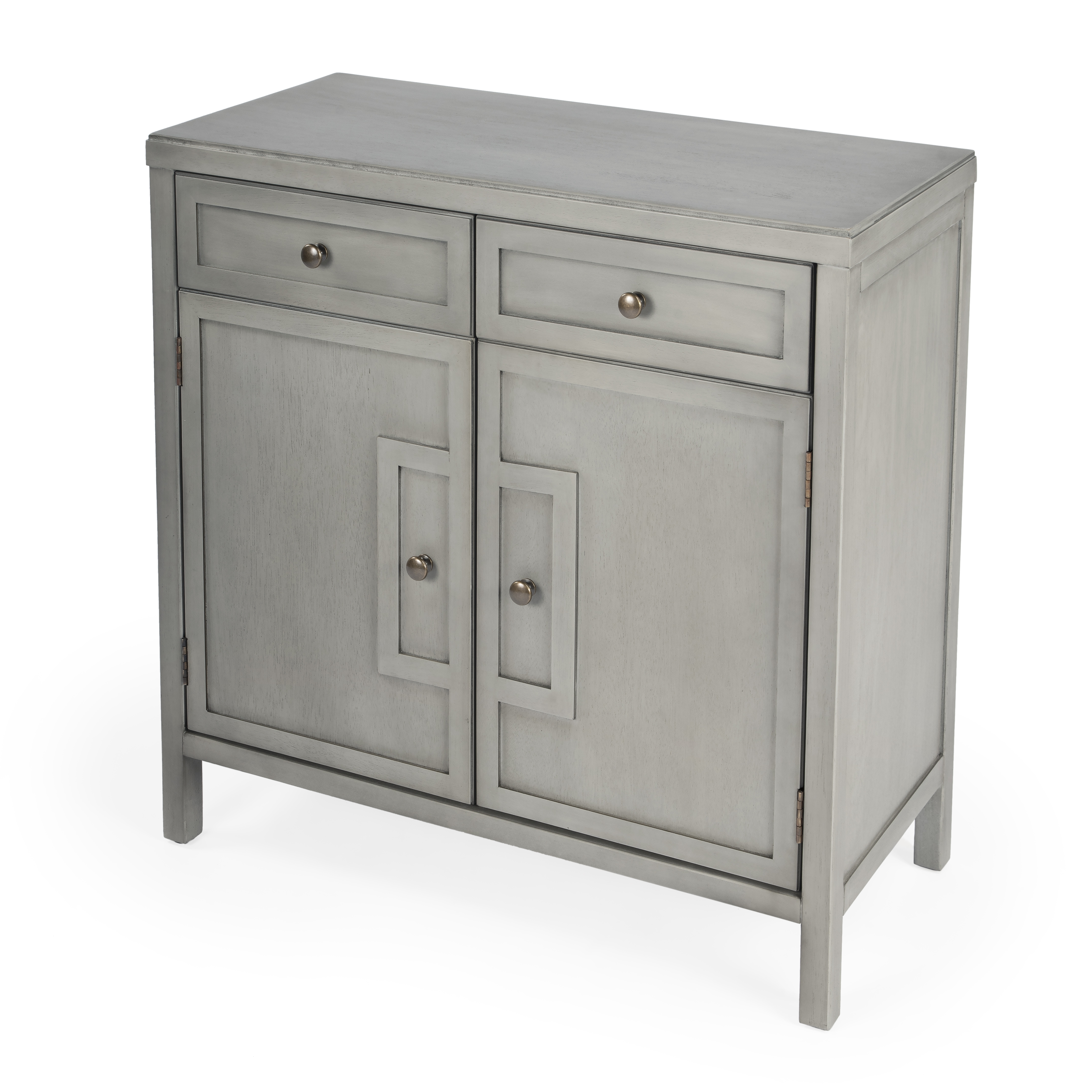Imperial Gray Accent Cabinet - Image 0
