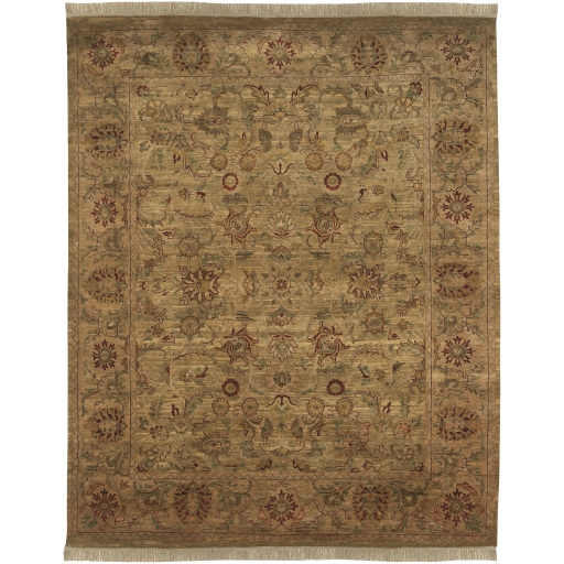 Taj Mahal  Indoor 8' x 8' Handmade Rug - Image 0