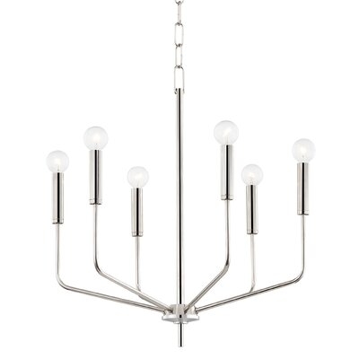 Dale 6 - Light Candle Style Traditional Chandelier - Image 0