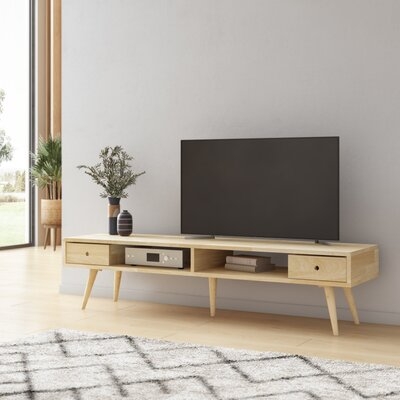 Dreiling Mid Century Modern Wood TV Stand - Image 0