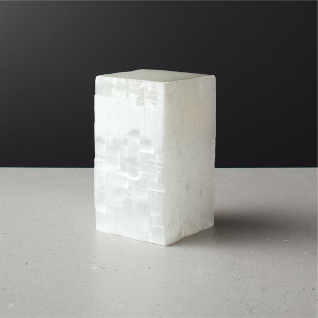 Selenite Bookend - Image 0