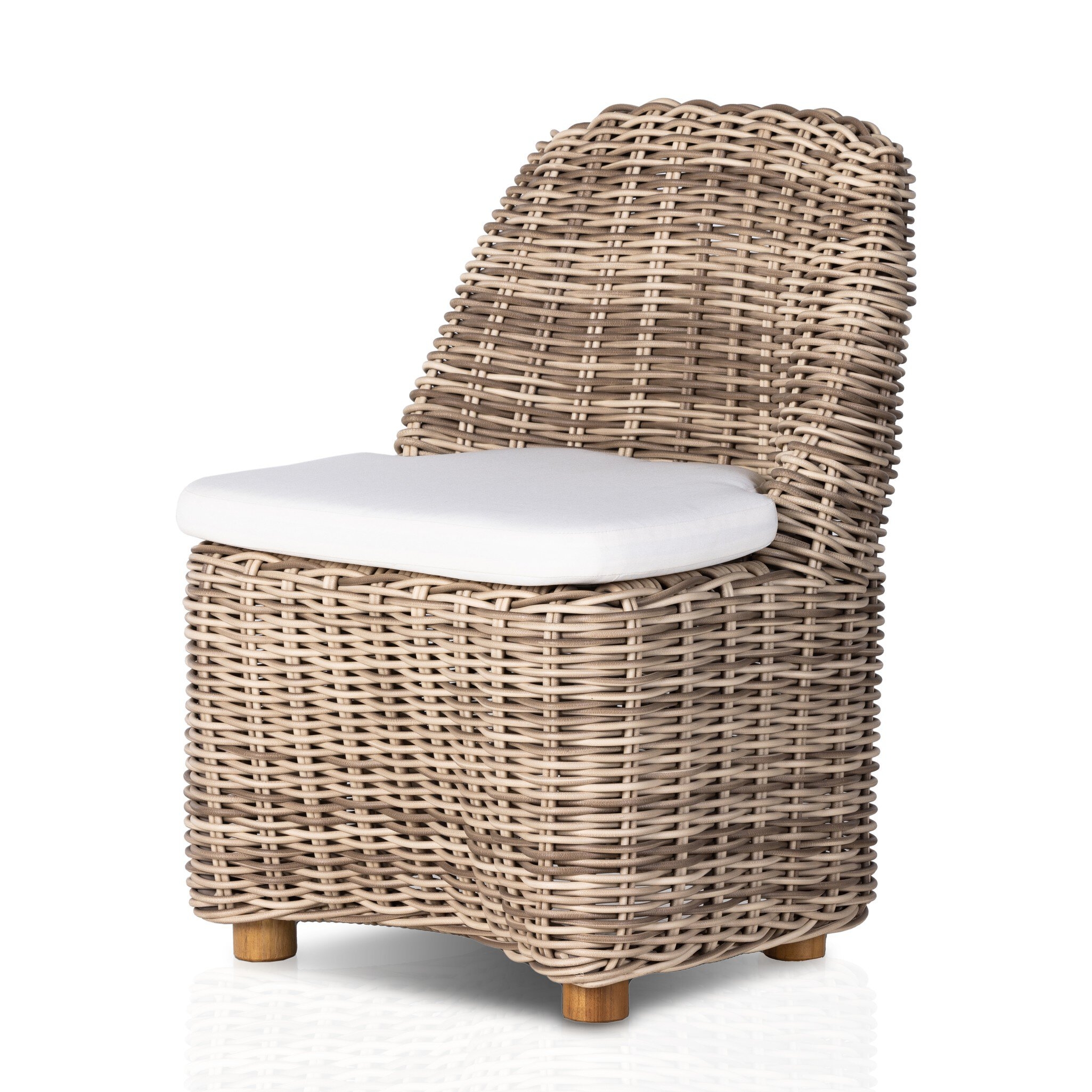 Messina Outdoor Dining Chair - Venao Ivory - Image 0