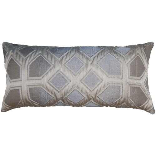 Square Feathers Dynasty Ornate Pillow Cover & Insert - Image 0