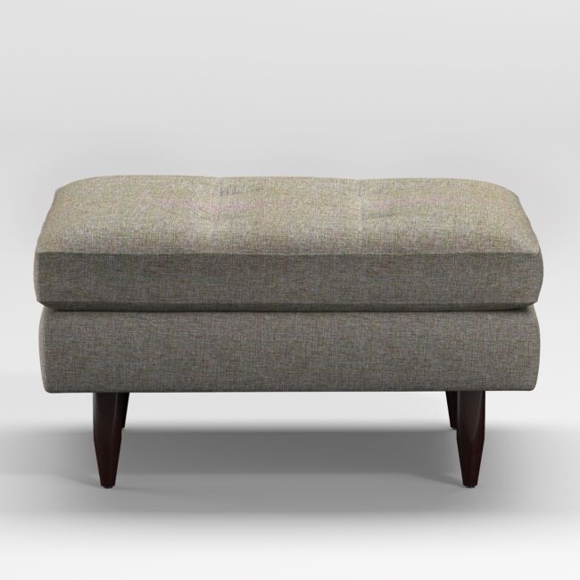 Petrie Midcentury Ottoman - Thumbnail 2