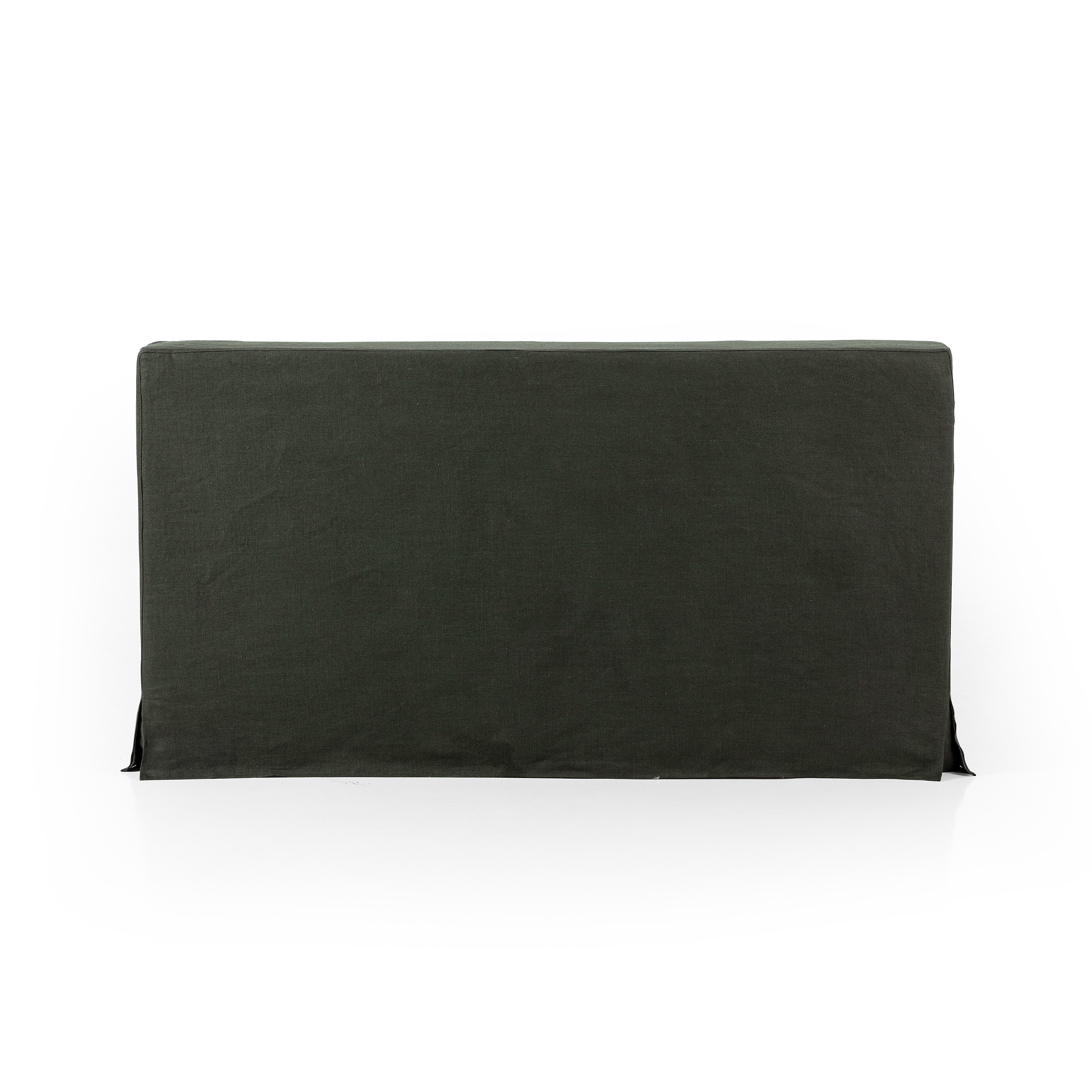Aidan Slipcover Bed-Brussels Pine-Queen - Image 2