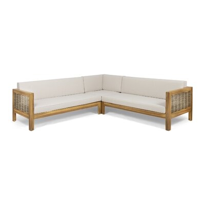 Kennison Patio Sectional with Cushions - Image 0