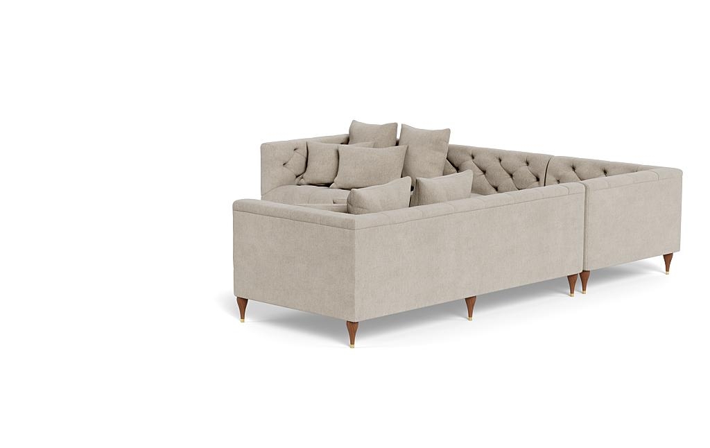 Ms. Chesterfield Corner Sectional Sofa by Apartment Therapy - Image 2