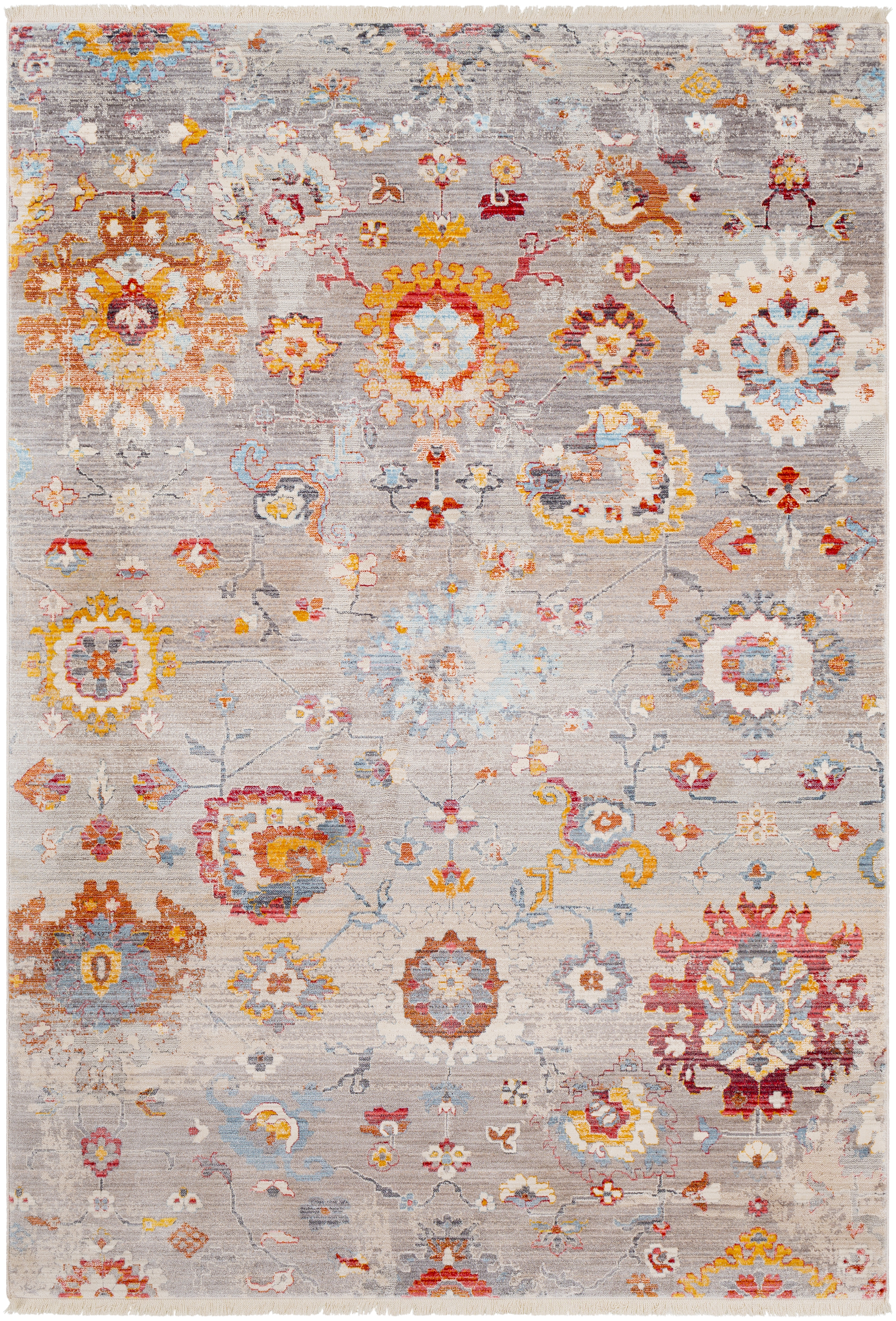 Ephesians Beige Indoor 2' x 2'11" Machine Woven Rug - Image 0