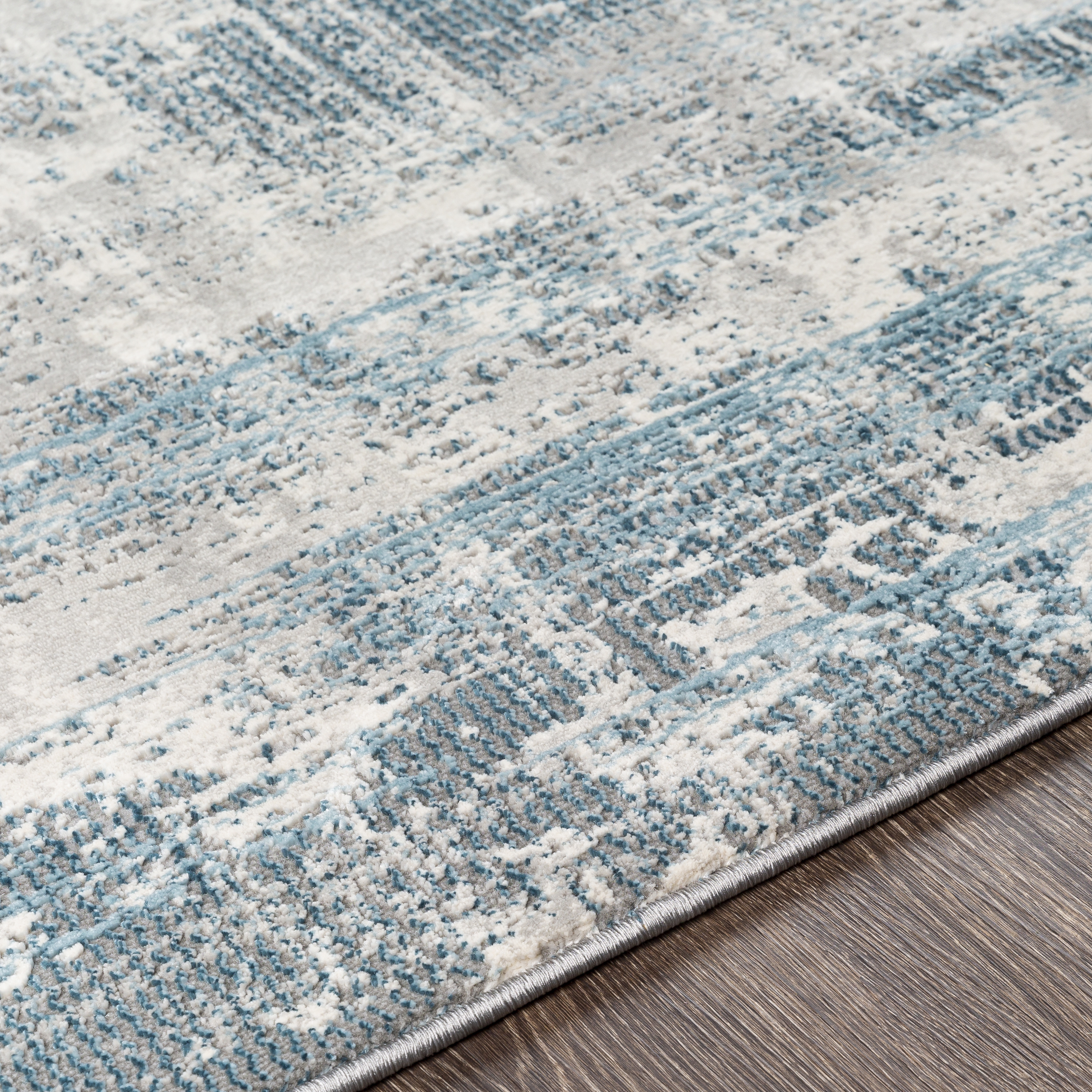 Tibetan Gray Indoor 8'10" x 12'4" Machine Woven Rug - Image 3