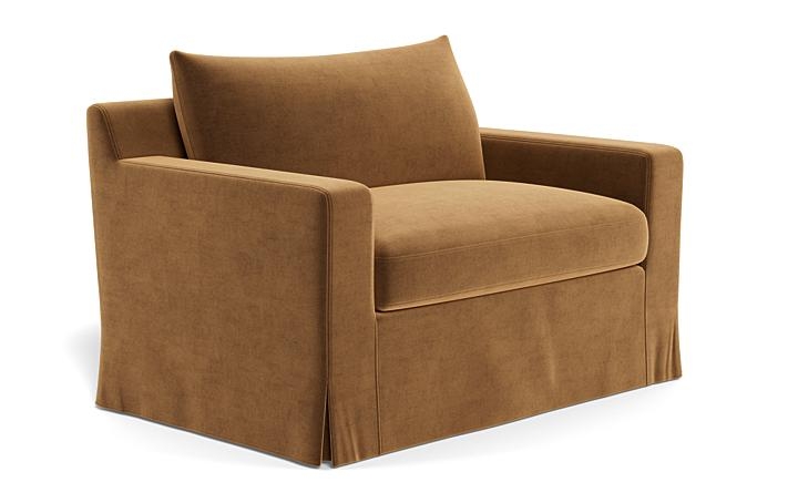 Sloan Slipcovered Chair and a Half - Image 1