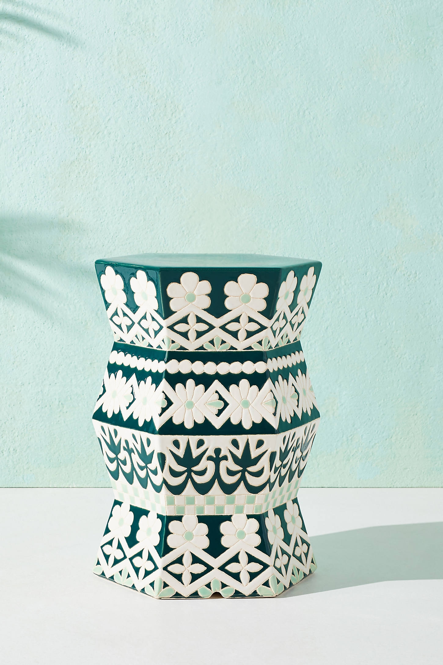 Vallarta Ceramic Stool - Image 1