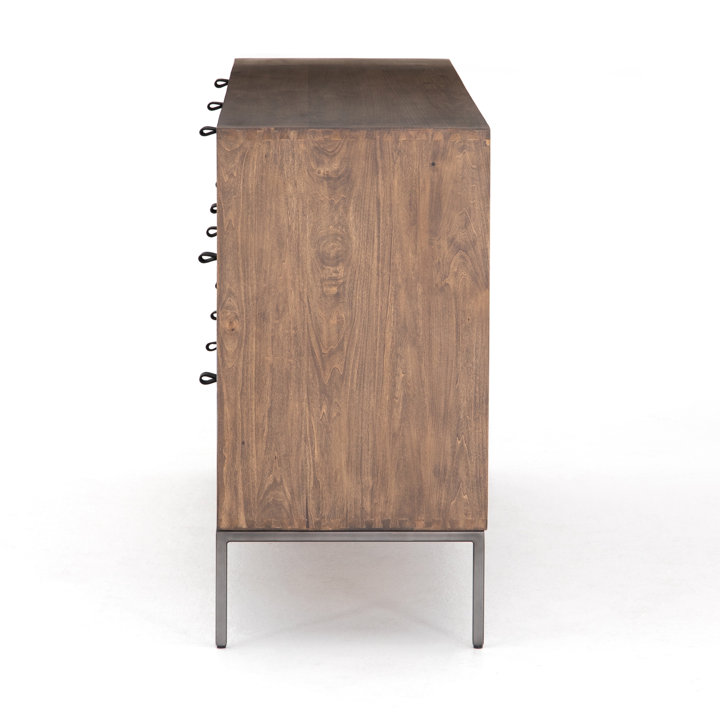 Trey 7 Drawer Dresser - Auburn Poplar - Image 5