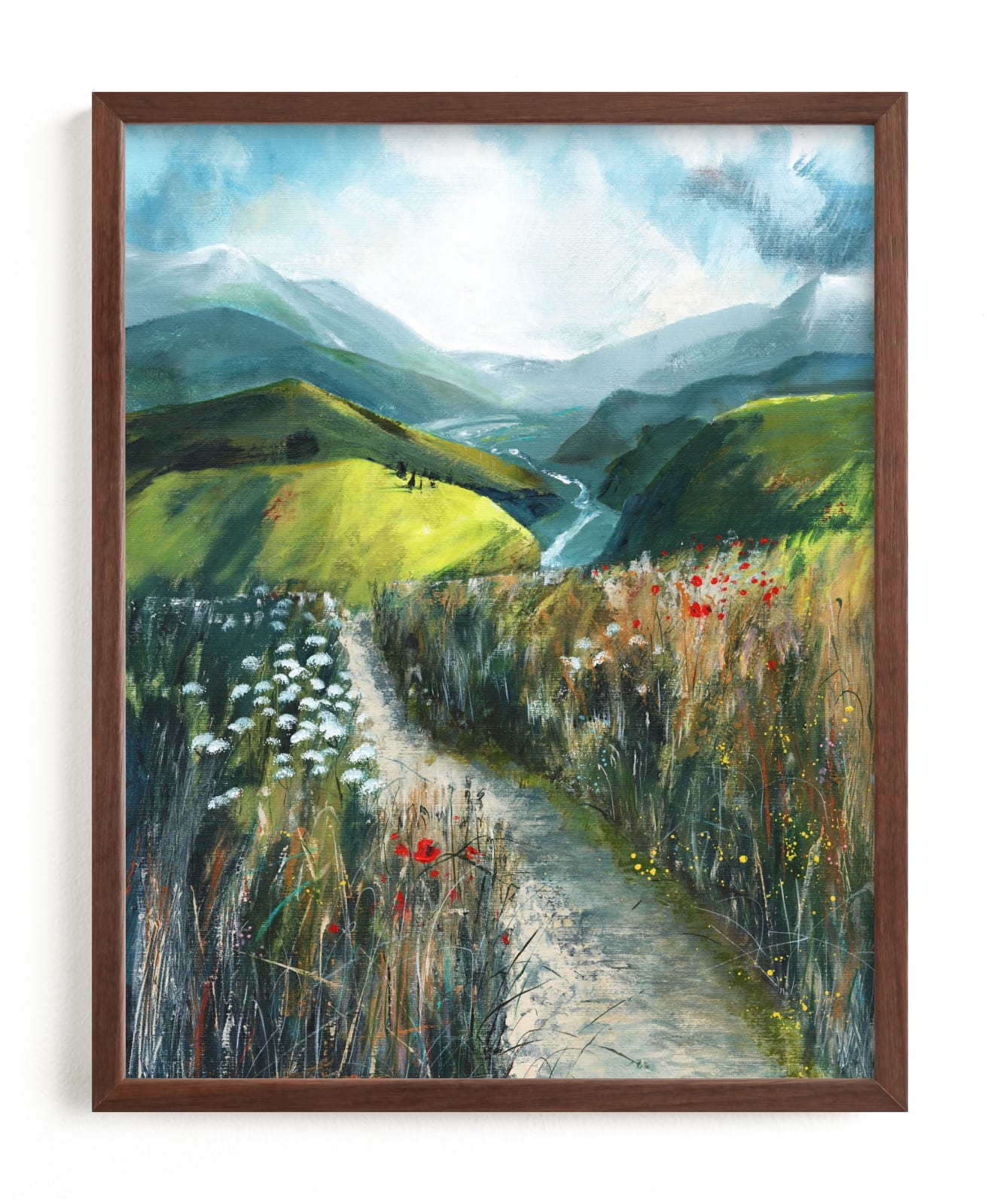 Two Valleys II Limited Edition Fine Art Print 2 - Image 0