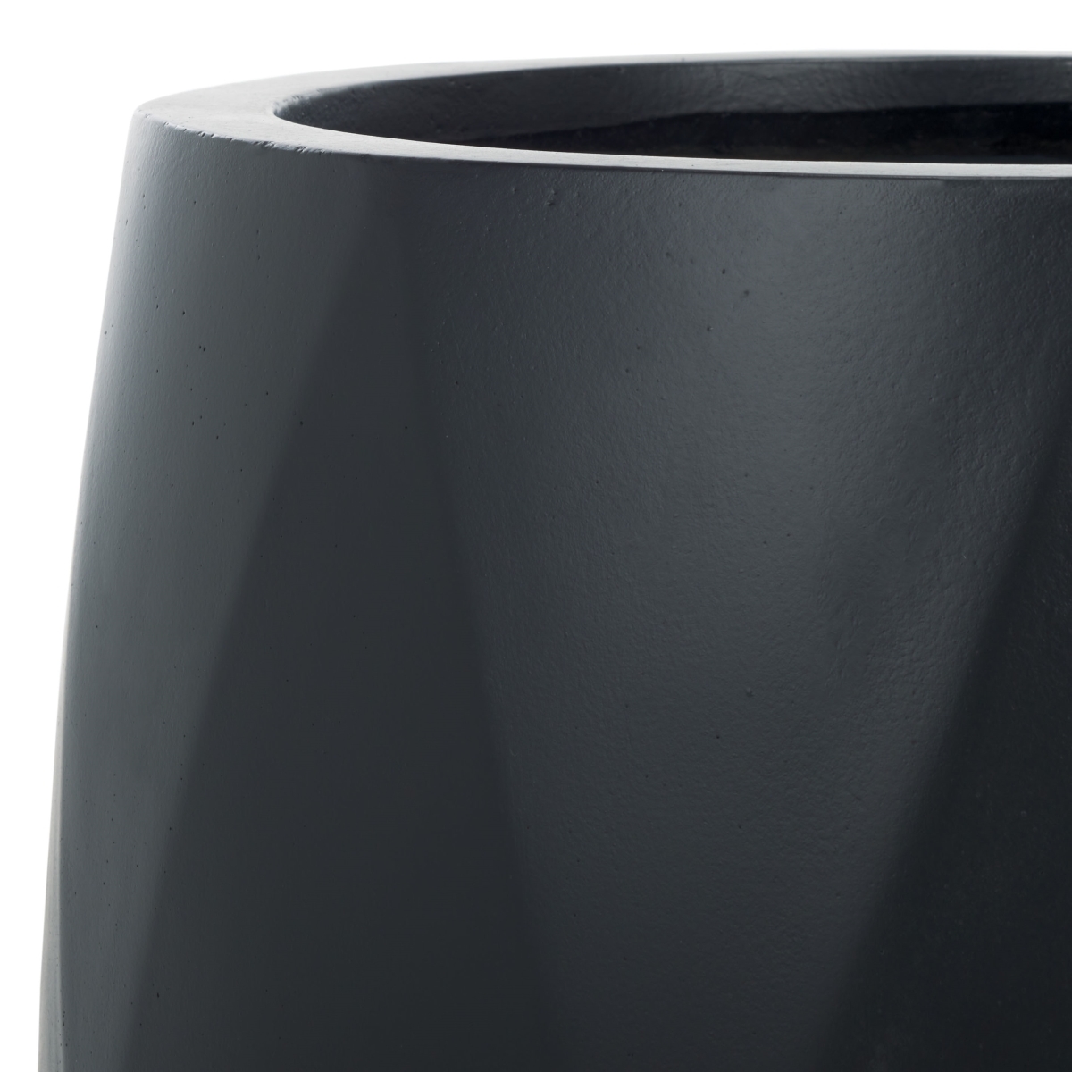 Indoor-Outdoor Kane Planter Pot - Black - Safavieh - Image 2