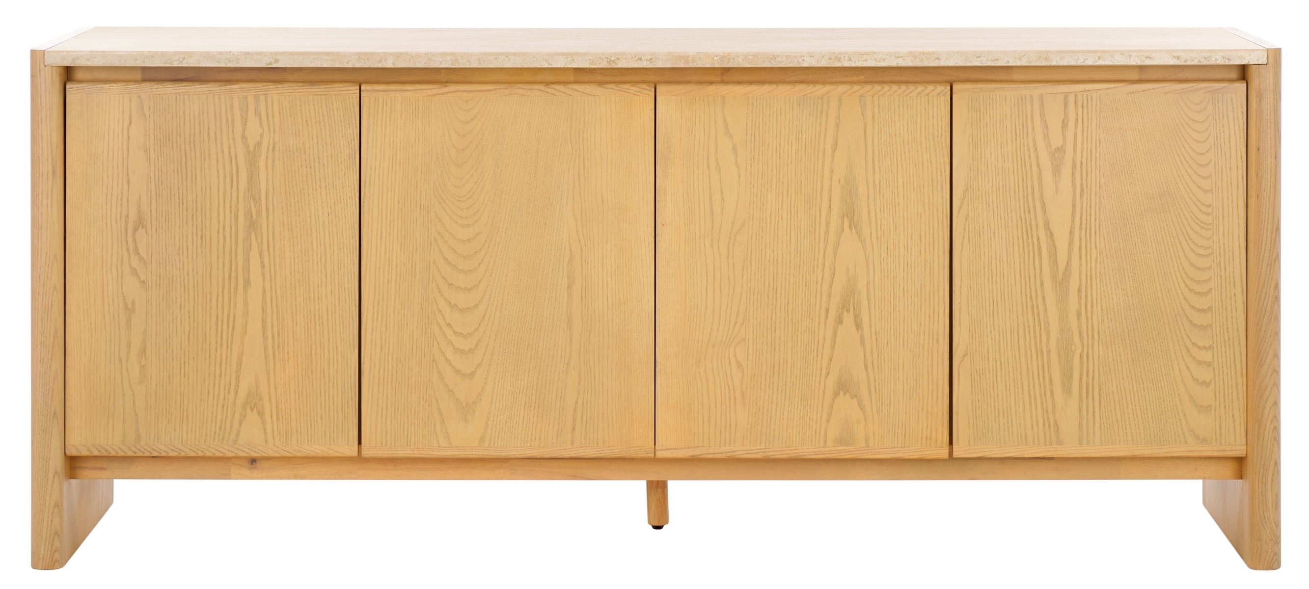 Bellarose Travertine Sideboard - Natural/Travertine - Image 0