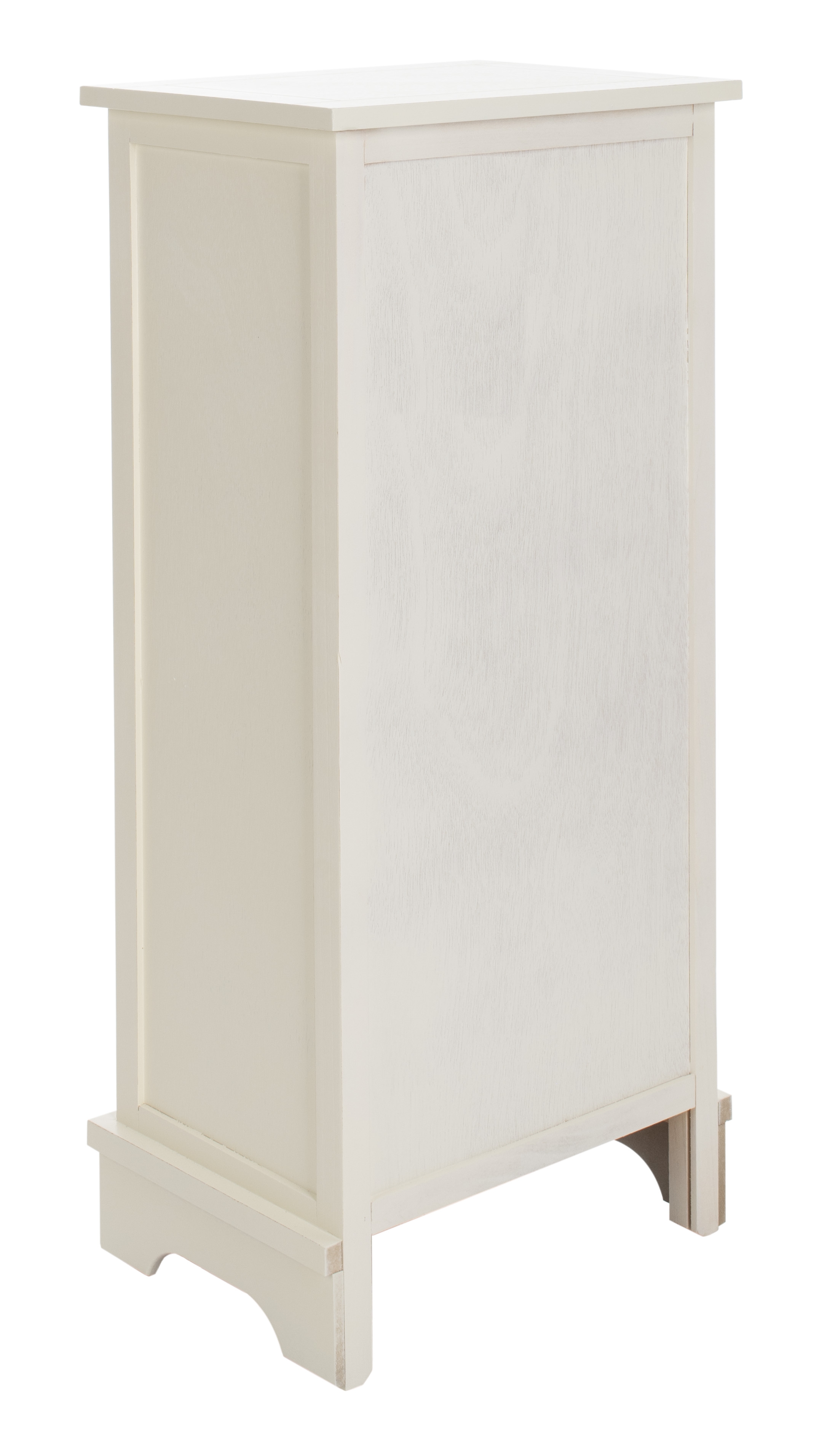 Connery Cabinet - Distressed White - Safavieh - Image 4