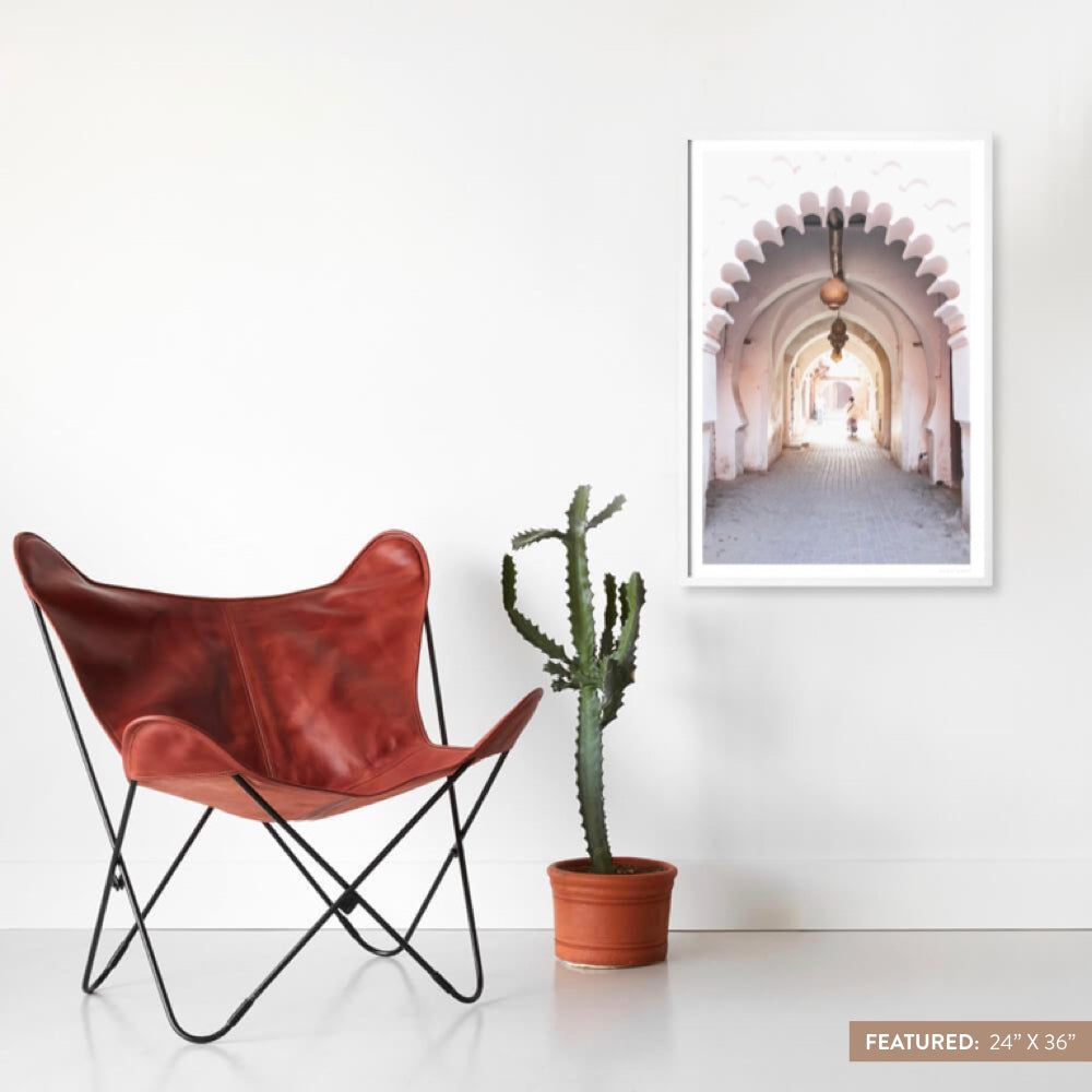 The Citizenry Marrakech .02 Wall Art No Frame | 16" x 24" | Pink - Image 2