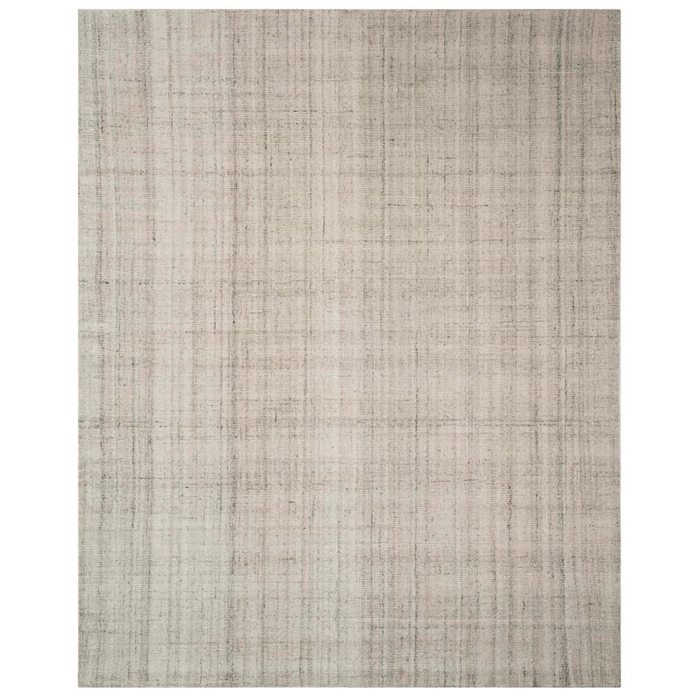 Abstract Light Gray 8 ft. x 10 ft. Area Rug - Image 0