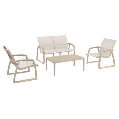 Farrah 4 Piece Loveseat Seating Group