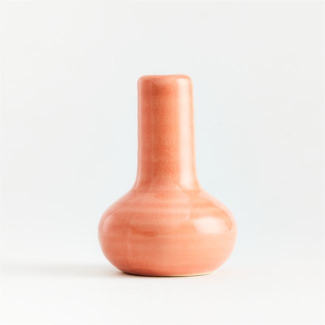 Patine Peach Bud Vase - Image 0