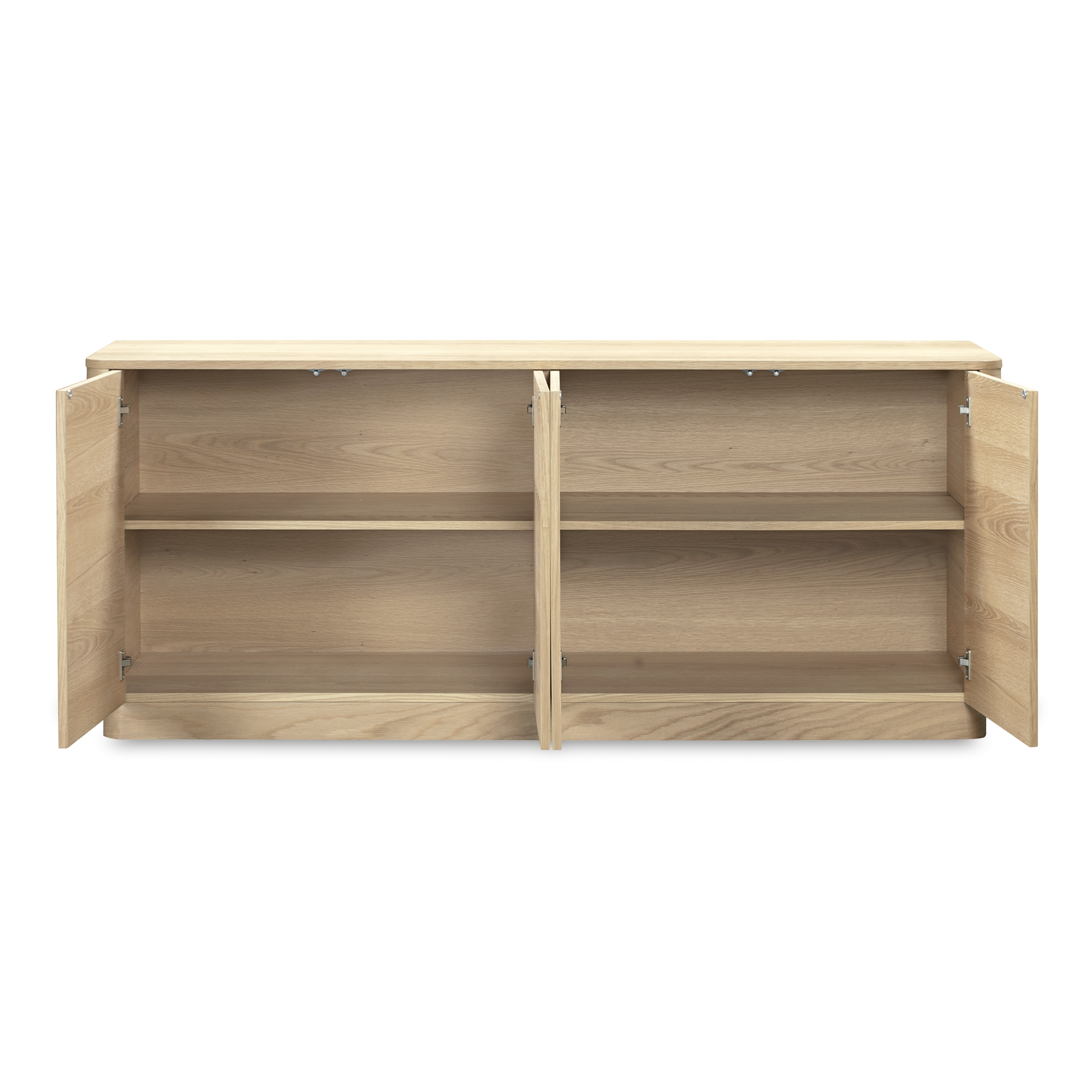 Round Off Sideboard Natural Oak - Image 4